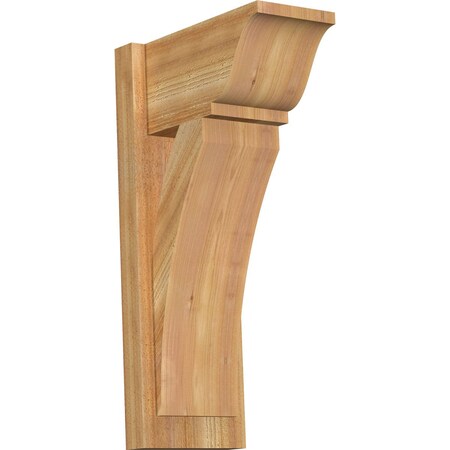 Ekena Millwork Thorton Traditional Rough Sawn Outlooker, Western Red Cedar, 8"W x 14"D x 26"H OUT08X14X26THR01RWR